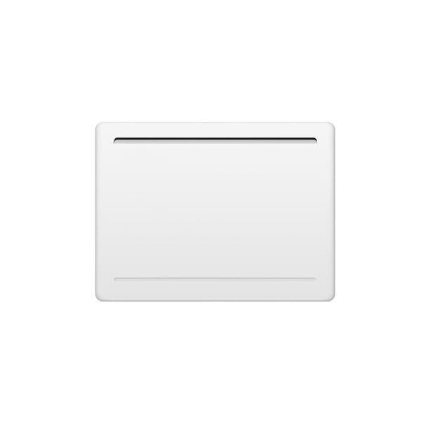 Radiateur électrique fixe a inertie seche céramique 1000W OCEANIC Rubis - Design galbé - Blanc - NF - 2