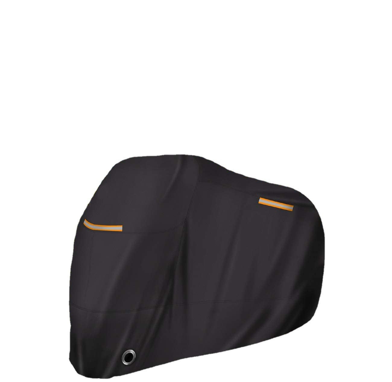 245x105x125cm (czarny, paski odblaskowe) - pokrowiec na motocykl, pokrowiec na motocykl, pokrowiec wodoodporny, pokrowiec na motocykl