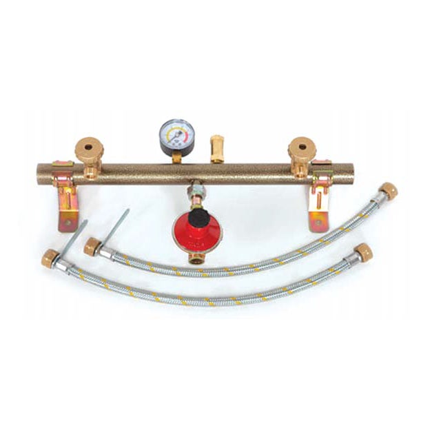 Presa A 2 Vie Regolabili Fil. 3/4" & Presa Rubinetto 3/4