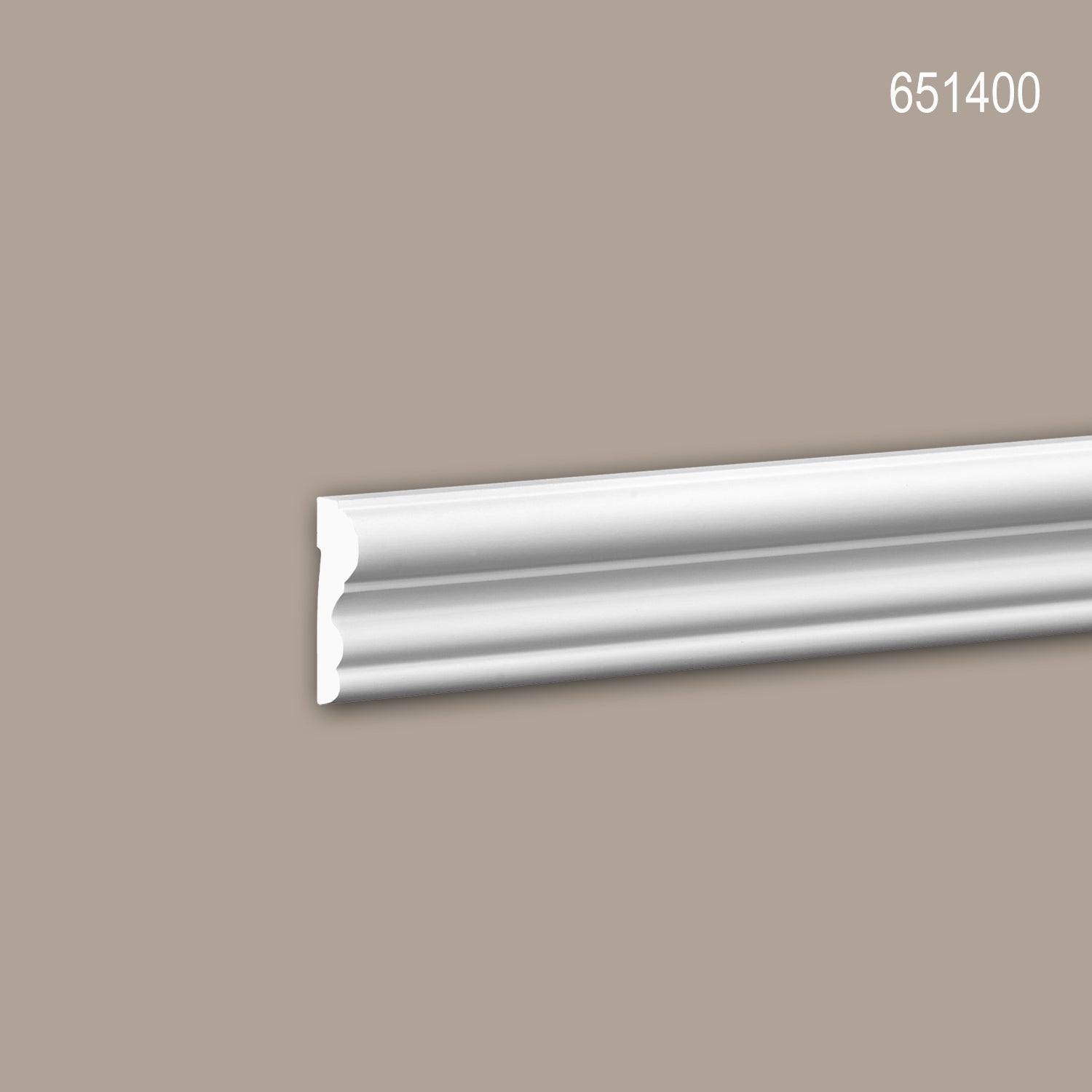 Moldura para pared Profhome 651400 Perfil de estuco Moldura decorativa Moldura friso 2 m - 2