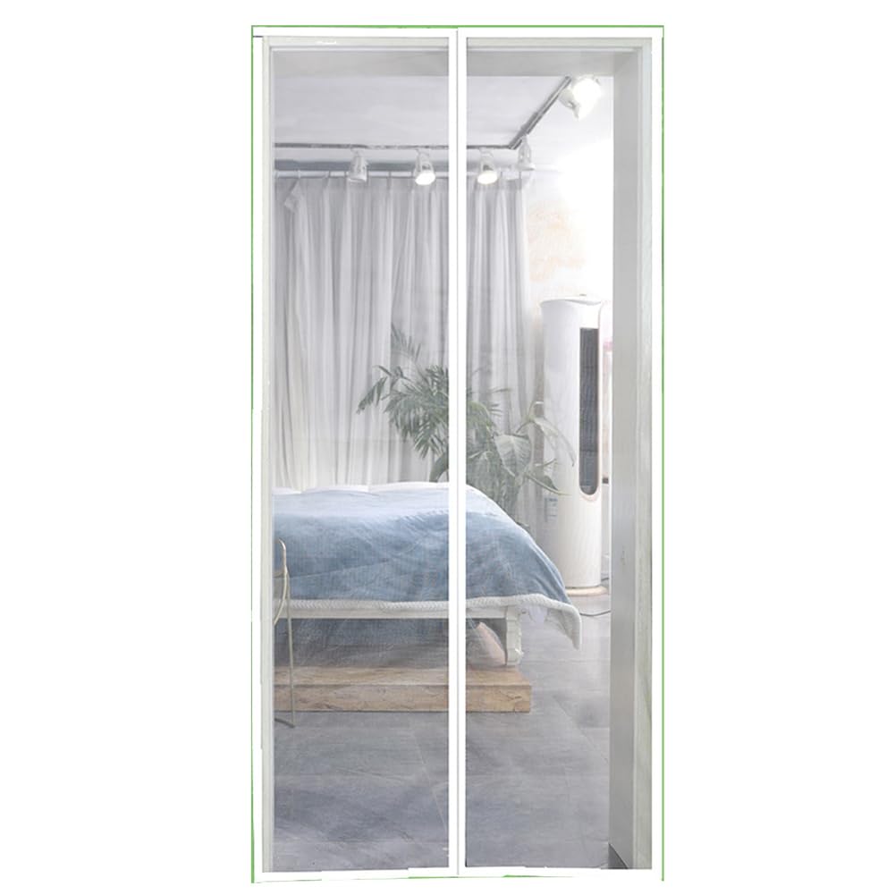 Moustiquaire Porte Magnétique 155x205cm, Rideau De Porte Anti Moustique