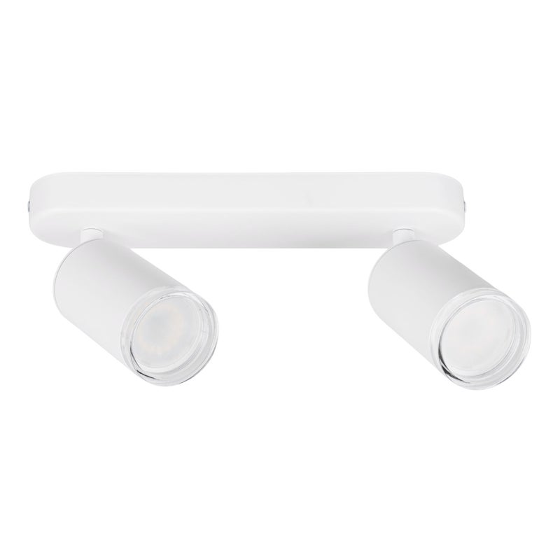 Listwa reflektorowa do łazienki - Lampa sufitowa biała GU10 - Kinkiet oprawa LED Tuba wodoodporna - LEDHOFF