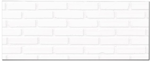 Panorama Façade de Cuisine en Brique Blanche 60x200 cm - Protetor de Parede Antirespingos - Vinil Adesivo