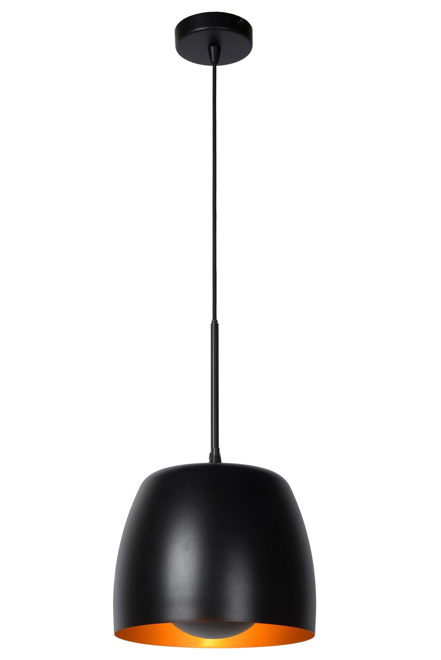 Lampa wisząca NOLAN czarna 1xE27x40W metal wym:166,2x24x24cm IP20 Lucide