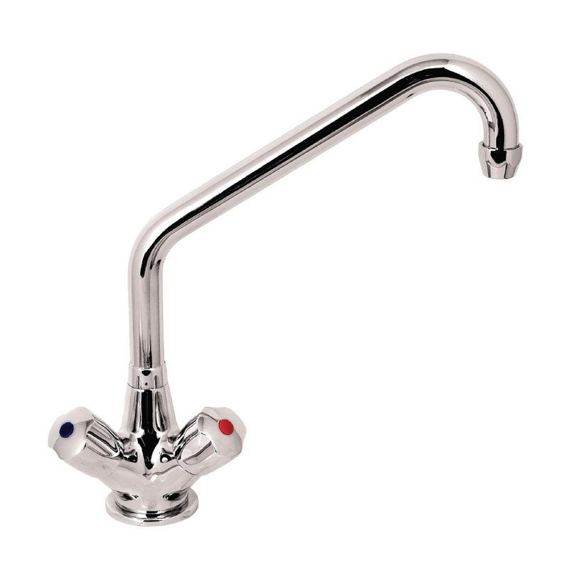 Robinet mélangeur monotrou modèle lourd 19 mm - Col mobile 25 (Ø) mm ...
