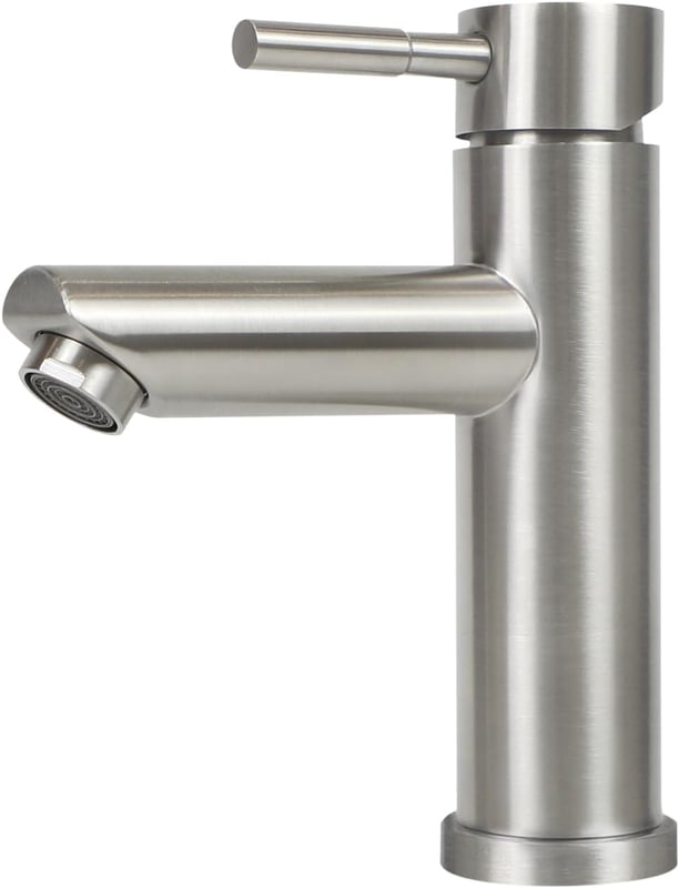 Kran łazienkowy, kran do umywalki, pojedynczy kran do zimnej wody, wys. 18 cm