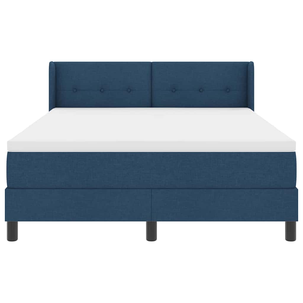 Cadre de lit avec matelas avec matelas Bleu 160 x 200 cm - 8