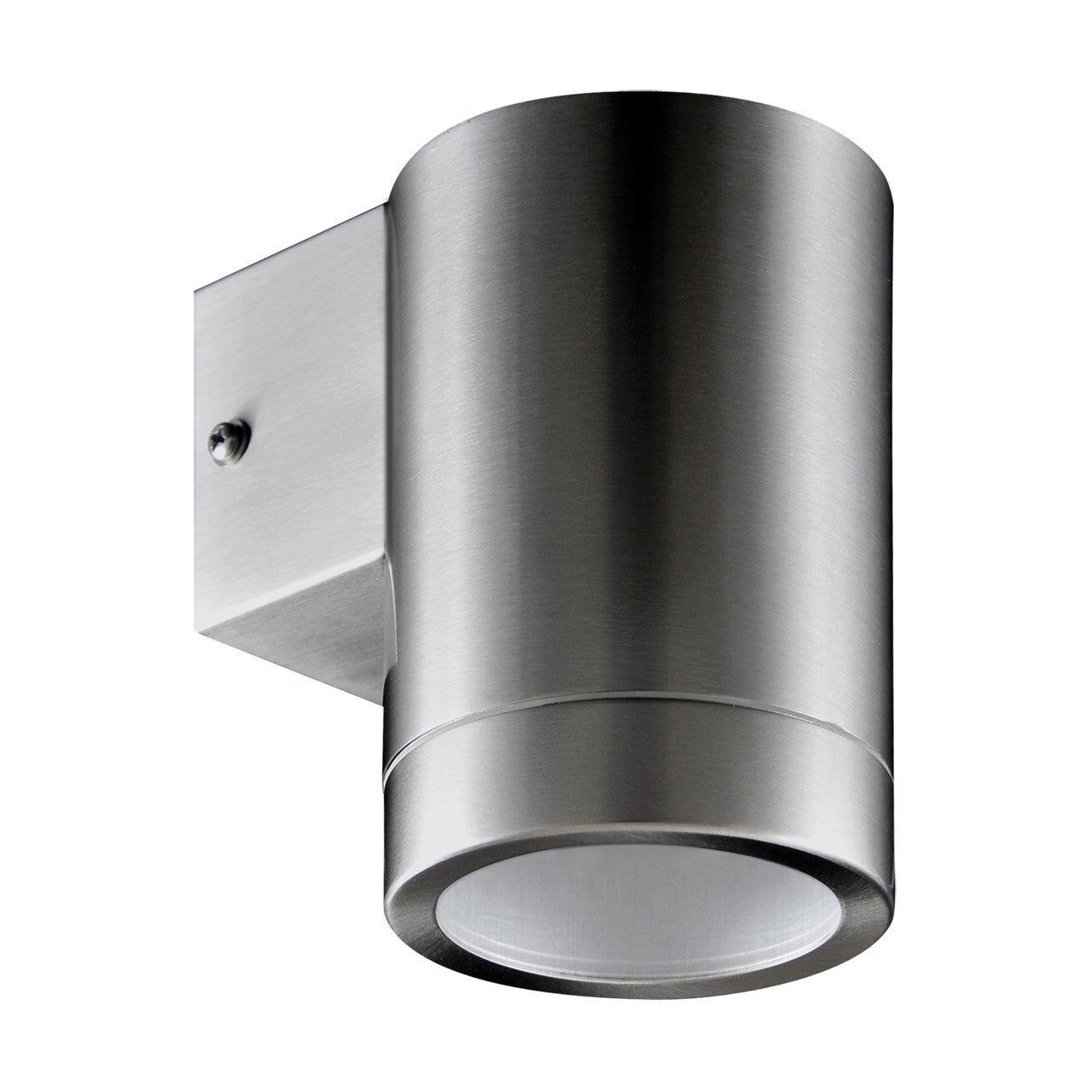 Kinkiet zewnętrzny ASTER matowy chrom 1xGU10x35W wym: 11,8x7,6x10,5 cm IP54 Struhm