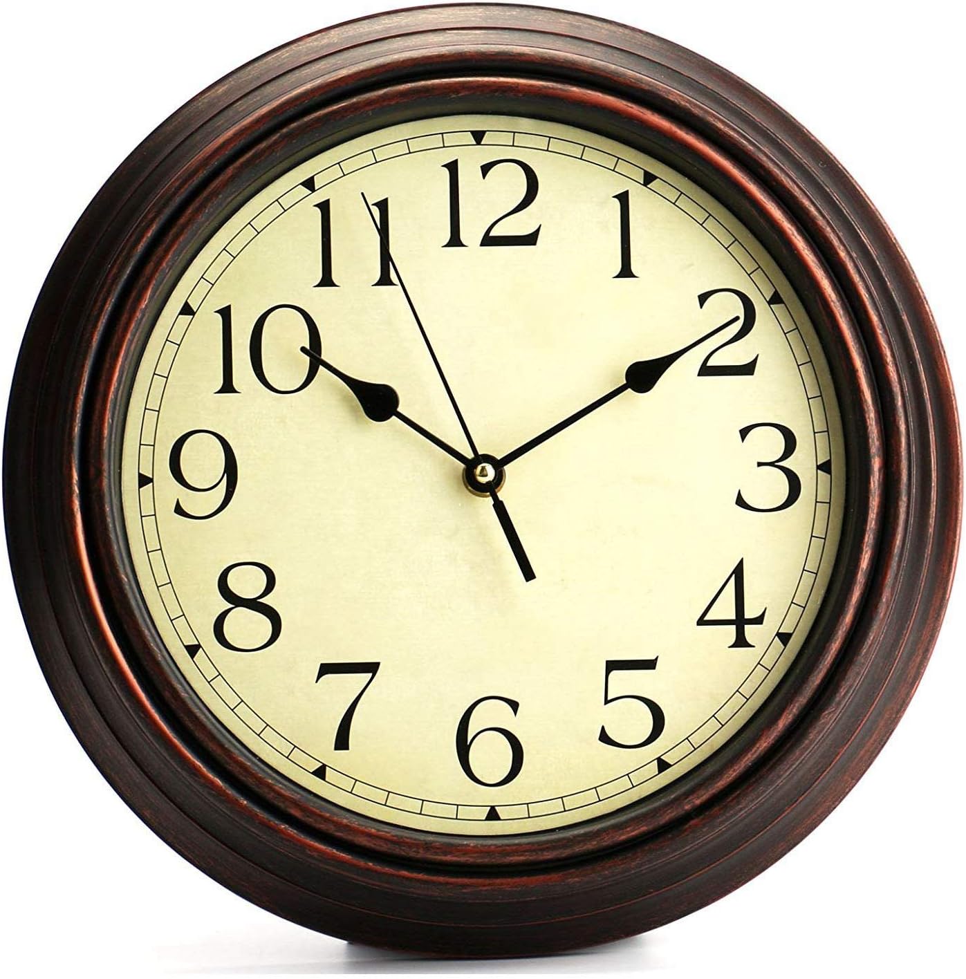 ScandiClock Horloge murale noire de style nordique – horloge au design épuré avec mouvement à quartz silencieux pour salon, bureau et chambre à coucher – Cozey Maison ScandiClock Horloge murale noire de style nordique – horloge au design épuré avec mouvement à quartz silencieux pour salon, bureau et chambre à coucher – Cozey Maison