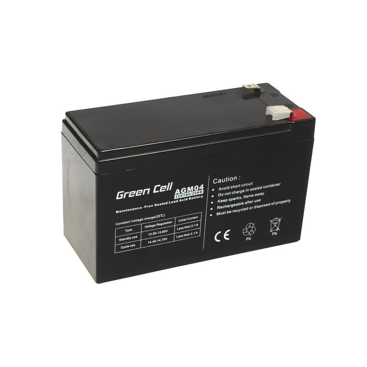 Leroy Merlin Green cell agm04 batería para sistema ups sealed lead acid (vrla) 12 v 7 ah