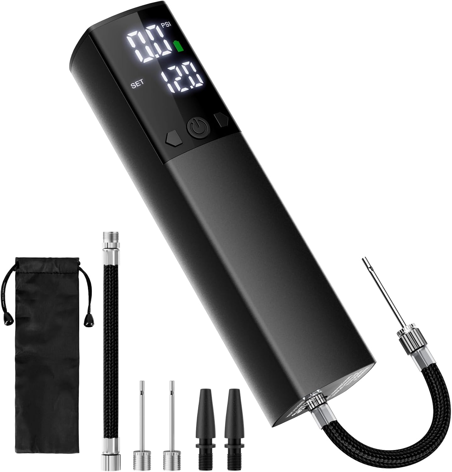 Pompa ad aria elettrica, 2 in 1 Veloce Inflate/Deflate Elettrica Nero