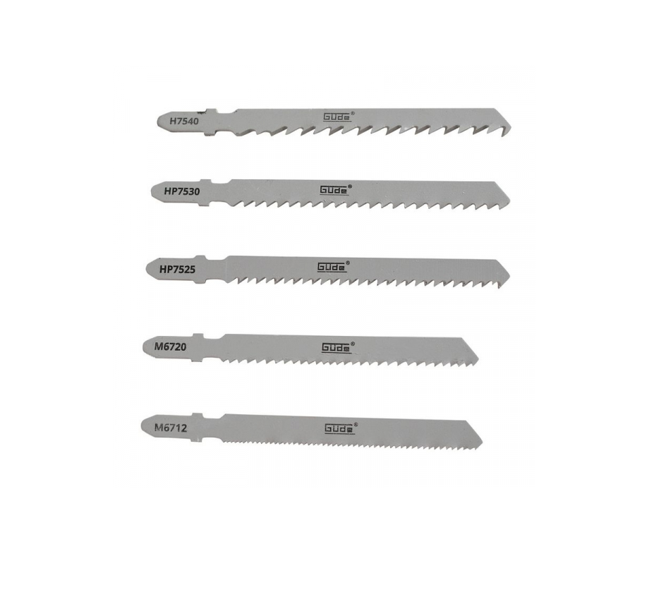 Set panze pentru fierastrau pendular Gude 58156, 5 piese