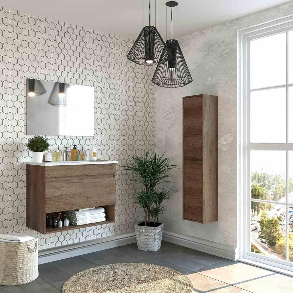 Columna para Colgar con 2 puertas. Color Nordik - 4