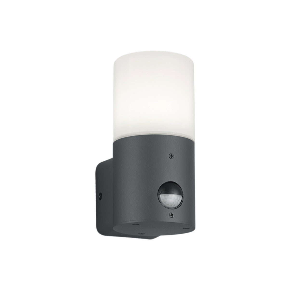 Kinkiet zewnętrzny z czujnikiem ruchu HOOSIC antracyt 1xE27x28W aluminium wym:17,5x8,5x8,5cm IP44 Trio
