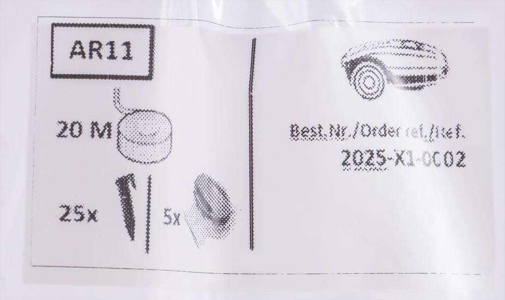 Jeu d’accessoires AR11 pour robot tondeuses - connecteurs - câble périphérique et piquets - 3