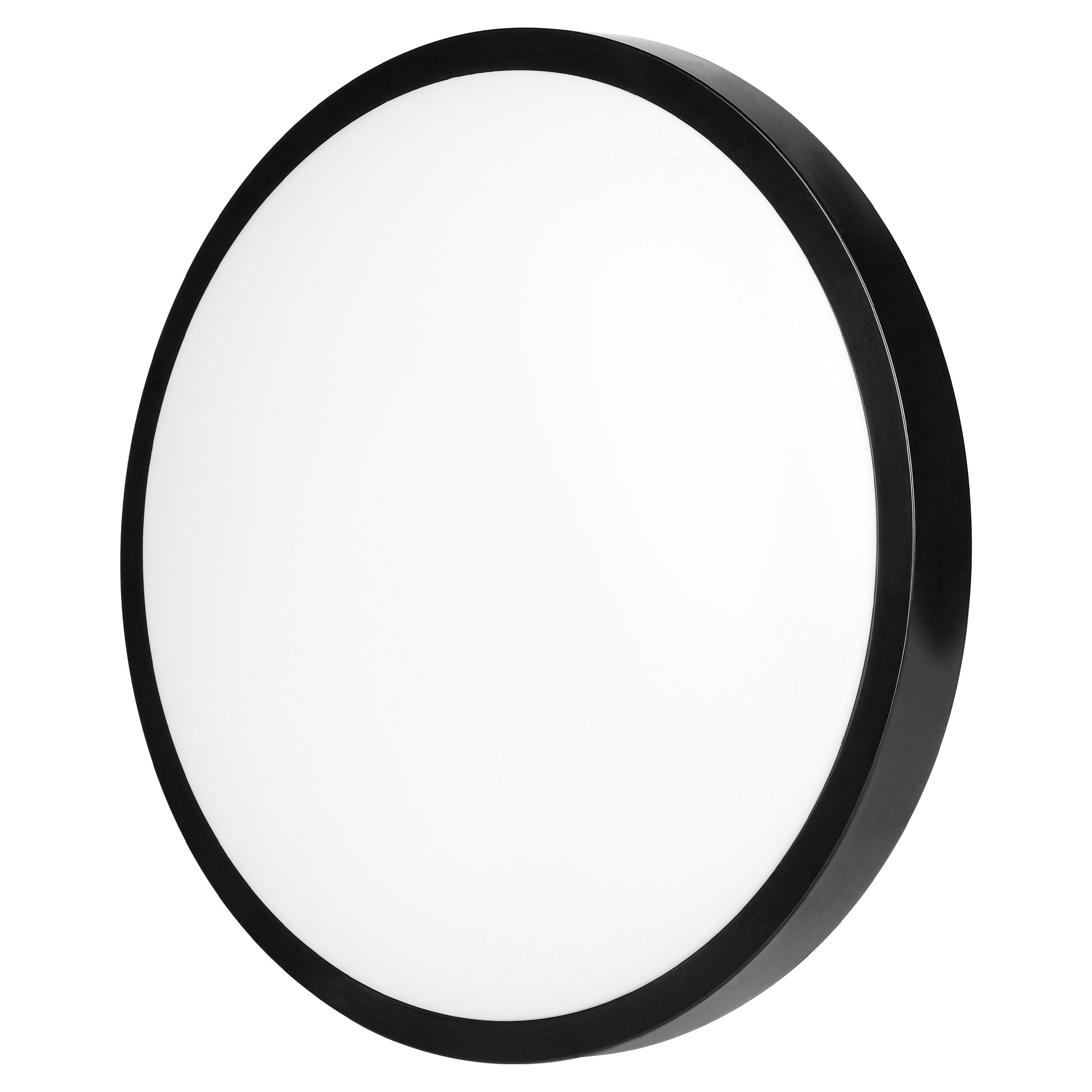 Plafon LED 2x E27 Luvo 30,5cm IP44 z czujnikiem ruchu sufitowy okrągły czarny lampa oprawa MasterLED - 5