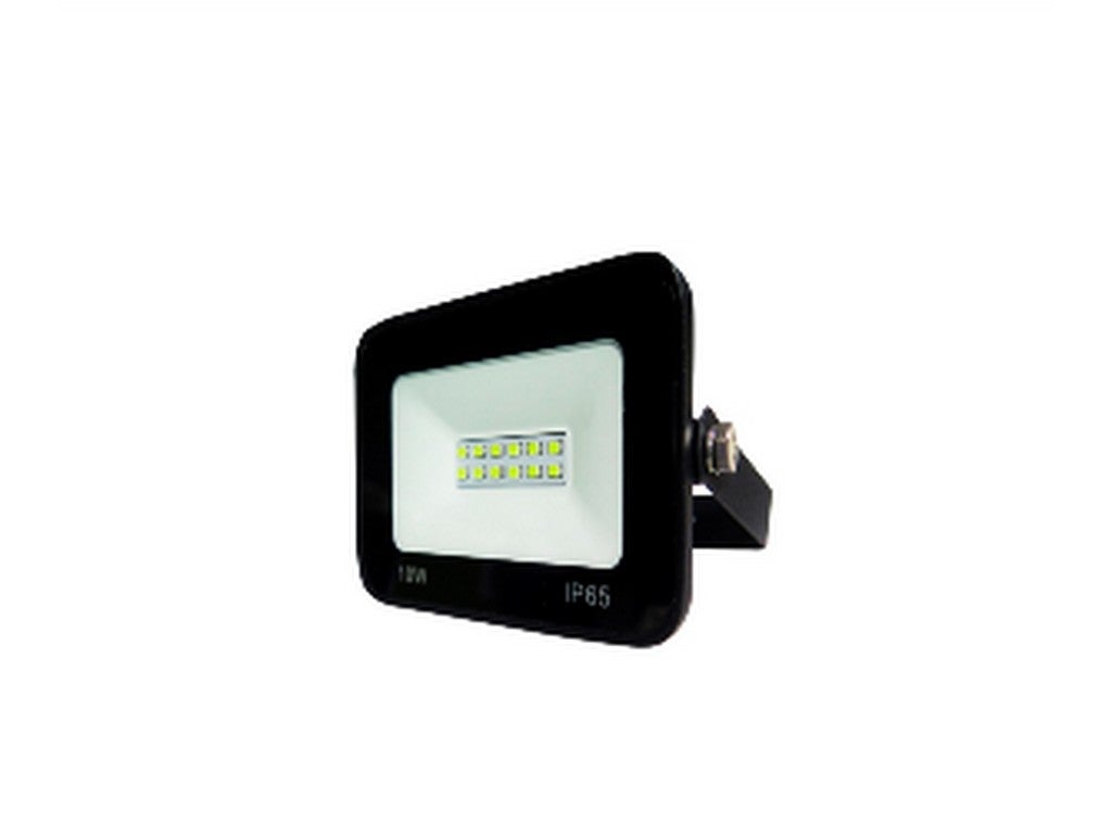 PROJECTEUR LED EXTRA SLIMLINE IP65 10W 3000K 230V NOIR FBRIGHT ECO ...