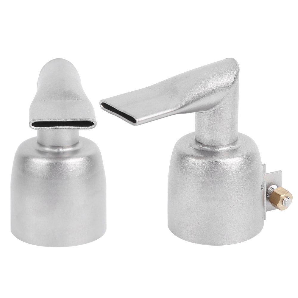 2 pezzi ugello di saldatura angolato a 90 gradi da 20 mm accessorio per saldatura con pistola ad aria calda - 2
