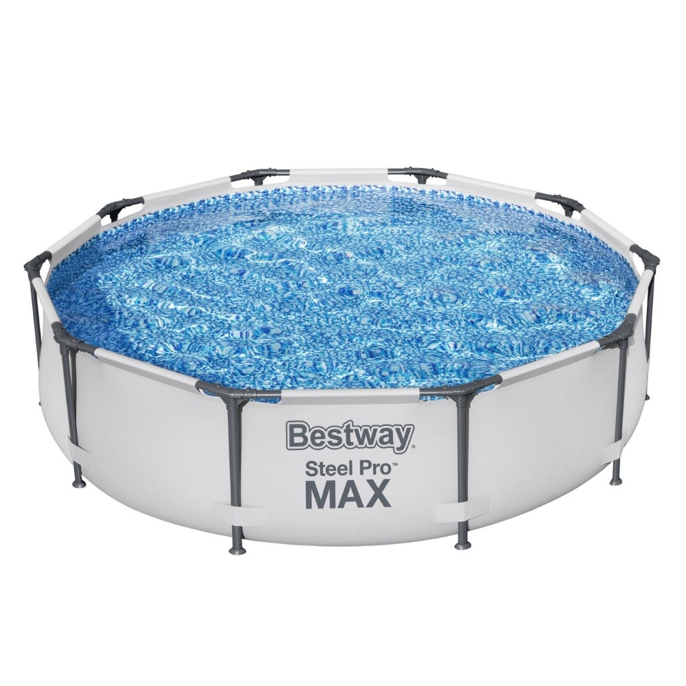 Piscine Bestway Ronde Steel Pro MAX - 305 x 76 cm - Grise - Comprend des Accessoires CB54 - 6