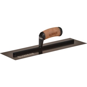 Truelle De Lissage Marshalltown DuraFlex 406x127 Mm - Manche DuraSoft, Lame En Acier Doré Pour Plâtriers
