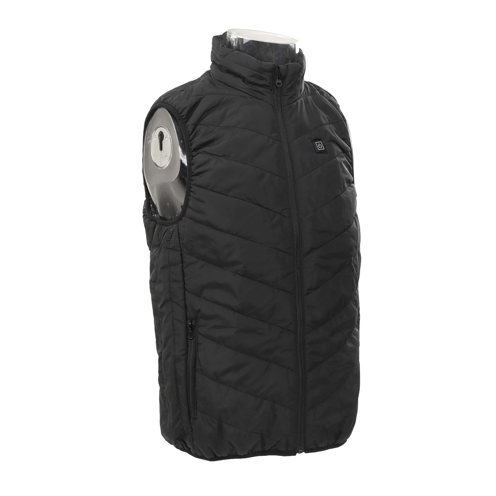 Gilet Chauffant USB Homme/femme - 15 Zones De Chaleur, 3 Températures, Lavable - Pour Randonnée, Ski, Pêche, Camping - 3