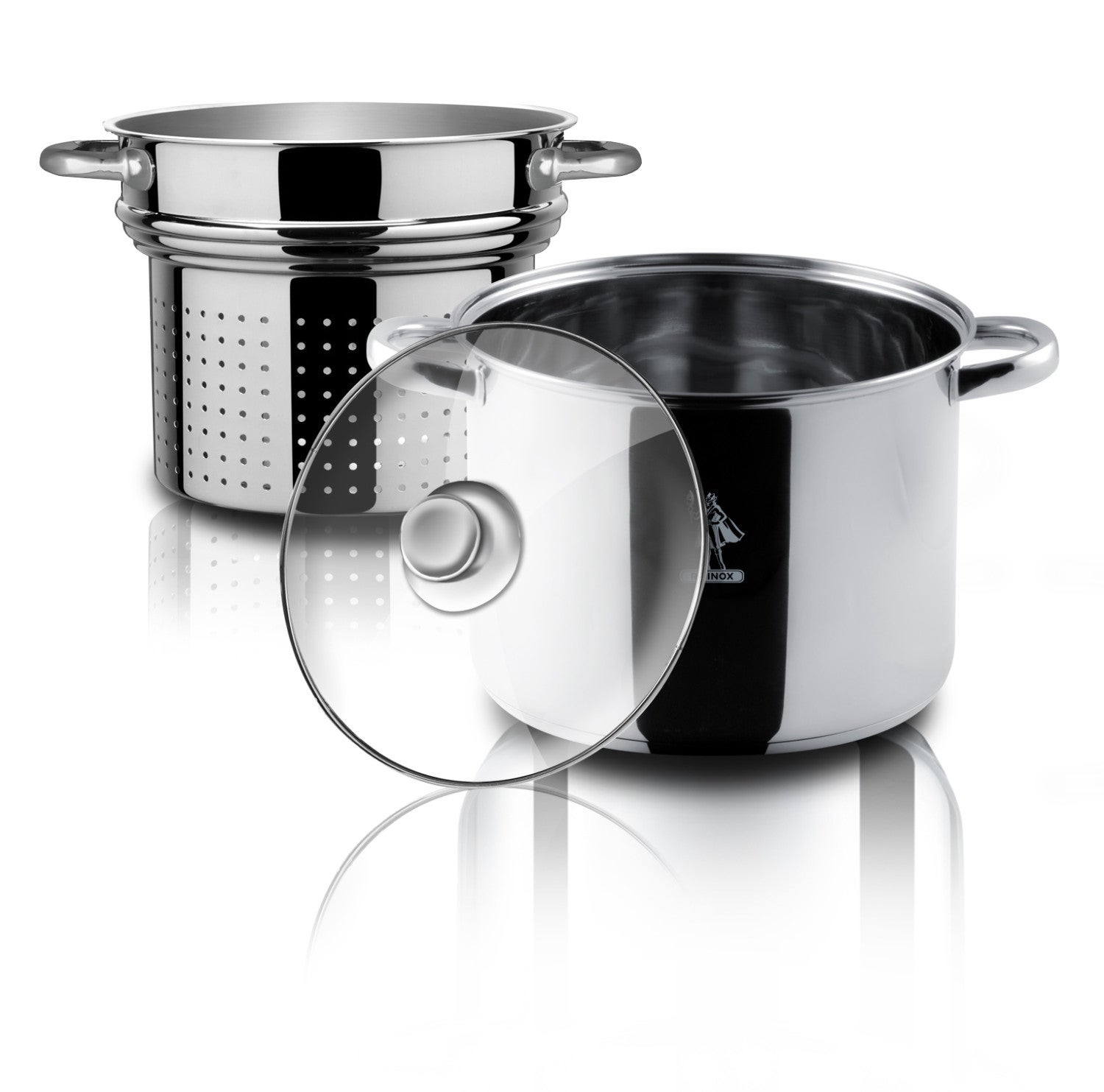 Cocotte Minute Aeternum 4qt Inox 18/10 Avec Couvercle - Fabriquée En Italie - Occasion