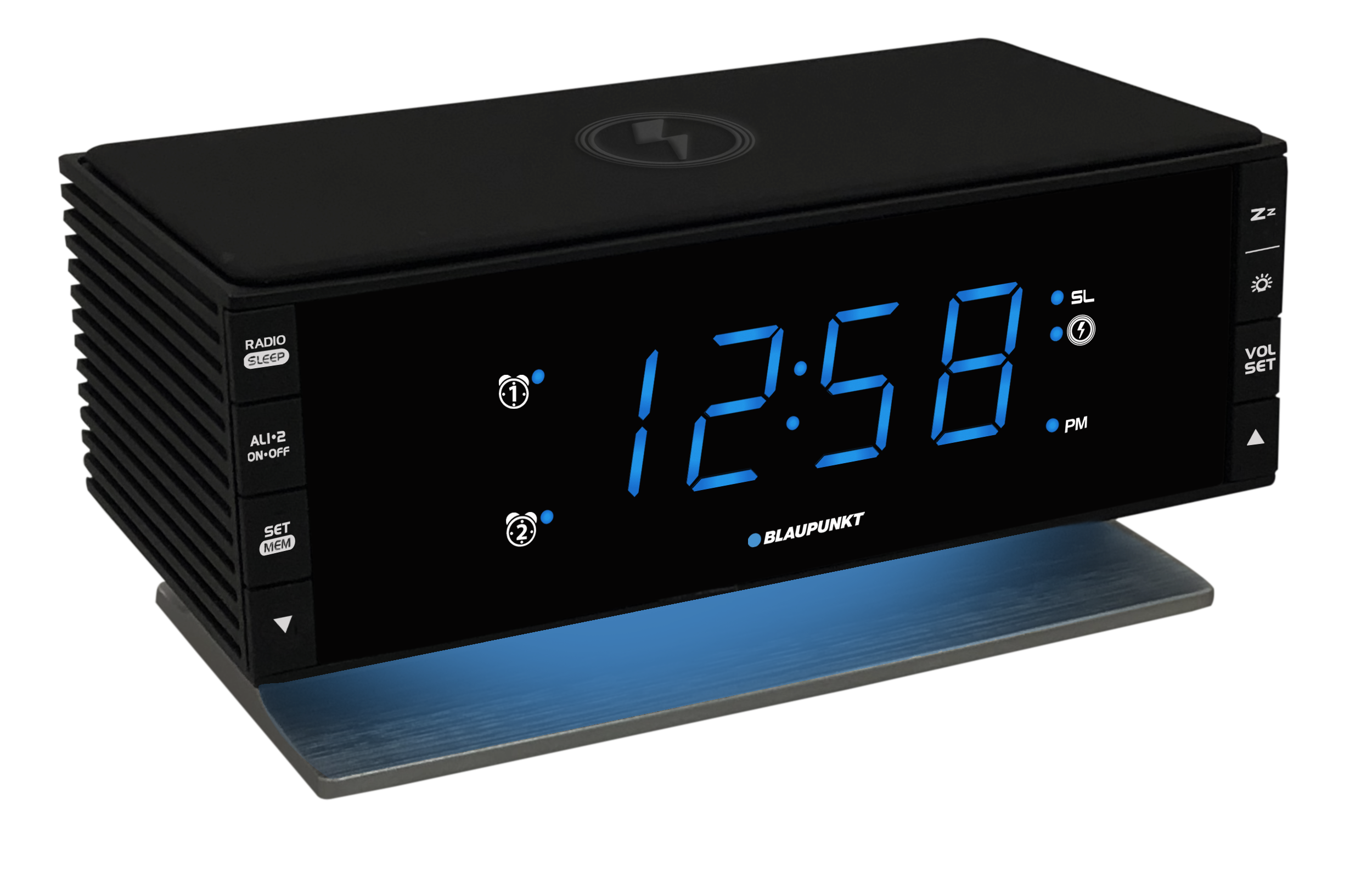 Radiobudzik z ładowarką QI Blaupunkt CR55CHARGE - 3