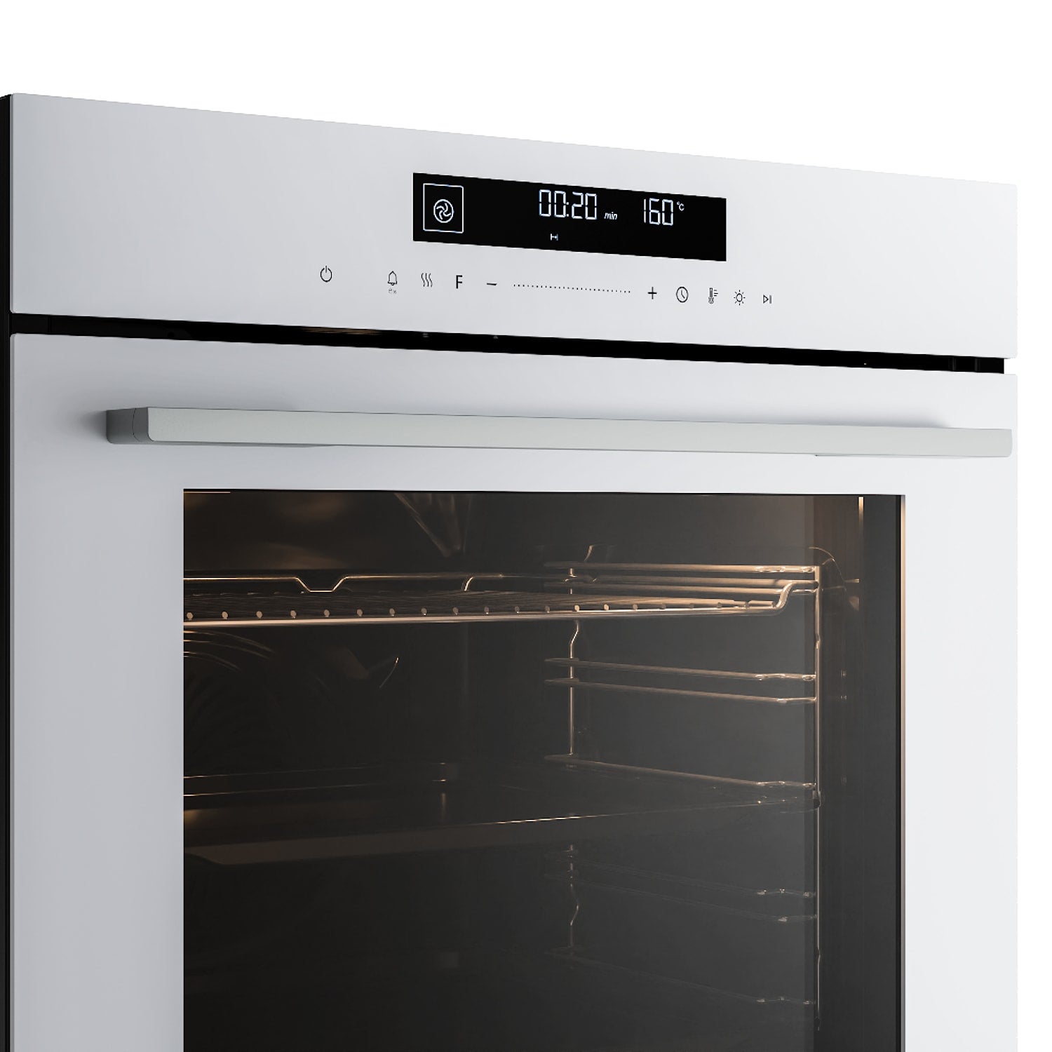 KLARSTEIN Four Velaire | Cuisinière électrique | Grand nombre de fonctions | Classe d'efficacité énergétique A+ | 3160 W | 60 cm Blanc - 4