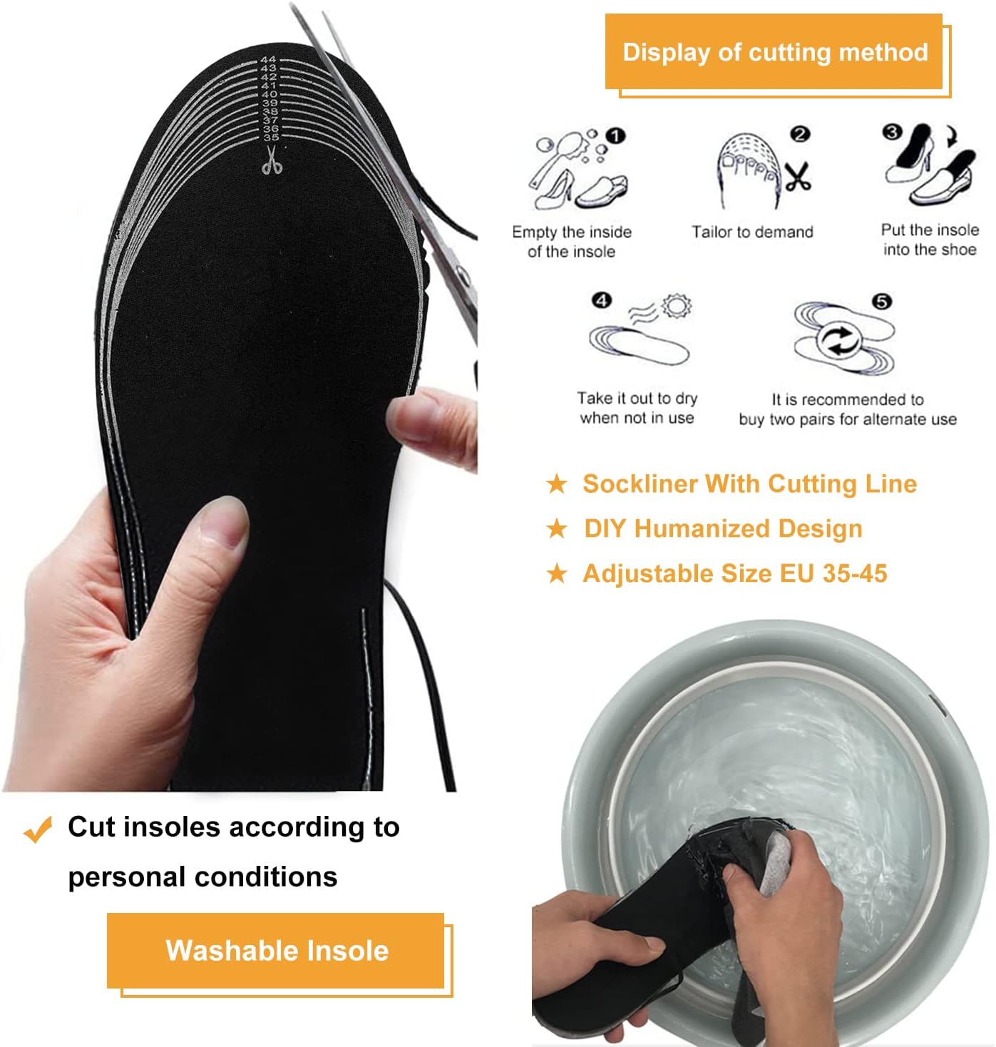 (EU 35-45) Calzini riscaldati, scaldapiedi elettrici ricaricabili tramite USB, calzini caldi invernali, calzini interni riscaldati per scarpe per cacc - 2