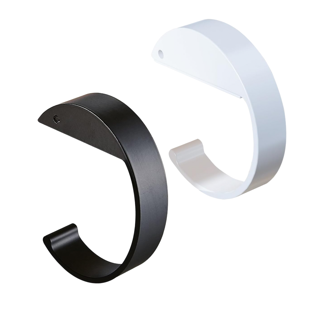 Haczyk na torebkę biurową, uchwyt na torebkę w kształcie litery C, przenośny haczyk na torebkę, 2 sztuki