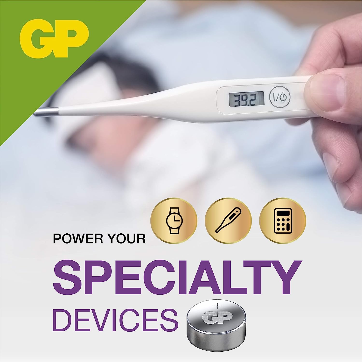 Piles LR44 Bouton - AG13 - Lot de 10 | GP Extra | Batteries Alcalines LR 44 A76 - Longue durée et Haute Performance - 5