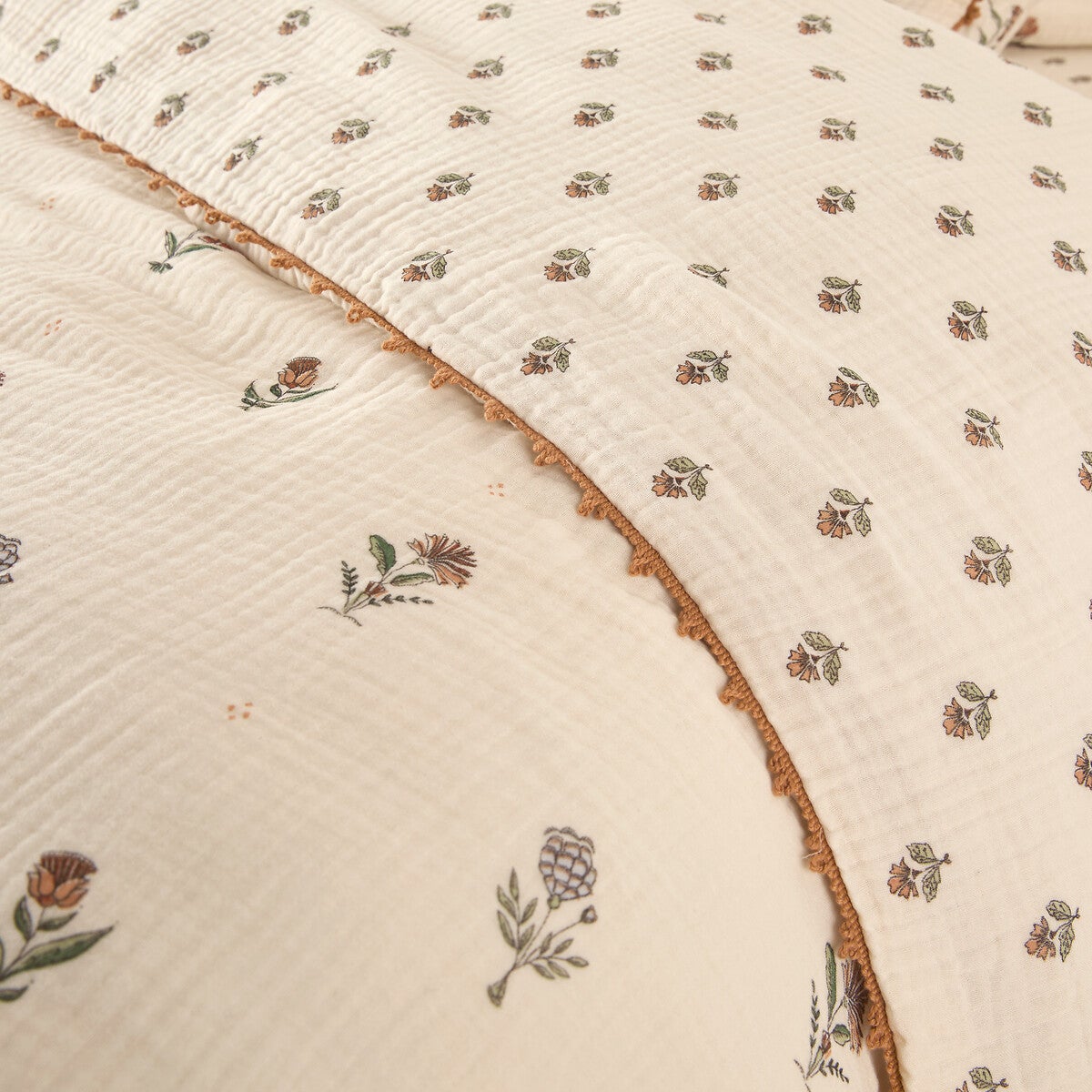 Housse de couette gaze de coton, Emeline - Imprimé - 240 x 220 cm - 5