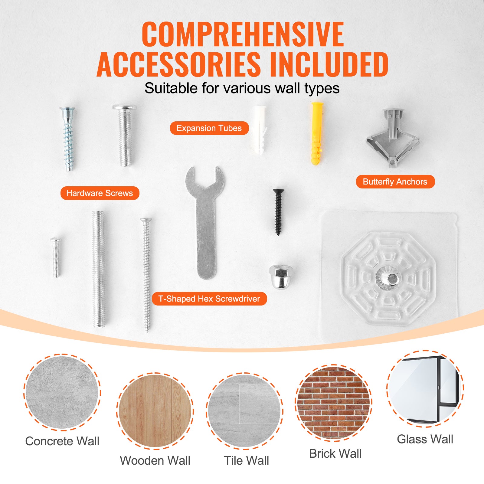 Ensemble d'étagères murales pour chat,SucceBuy perchoirs avec planches de saut,nid,barrière et arbre à grimper,supporter jusqu'à 40 lb - 6