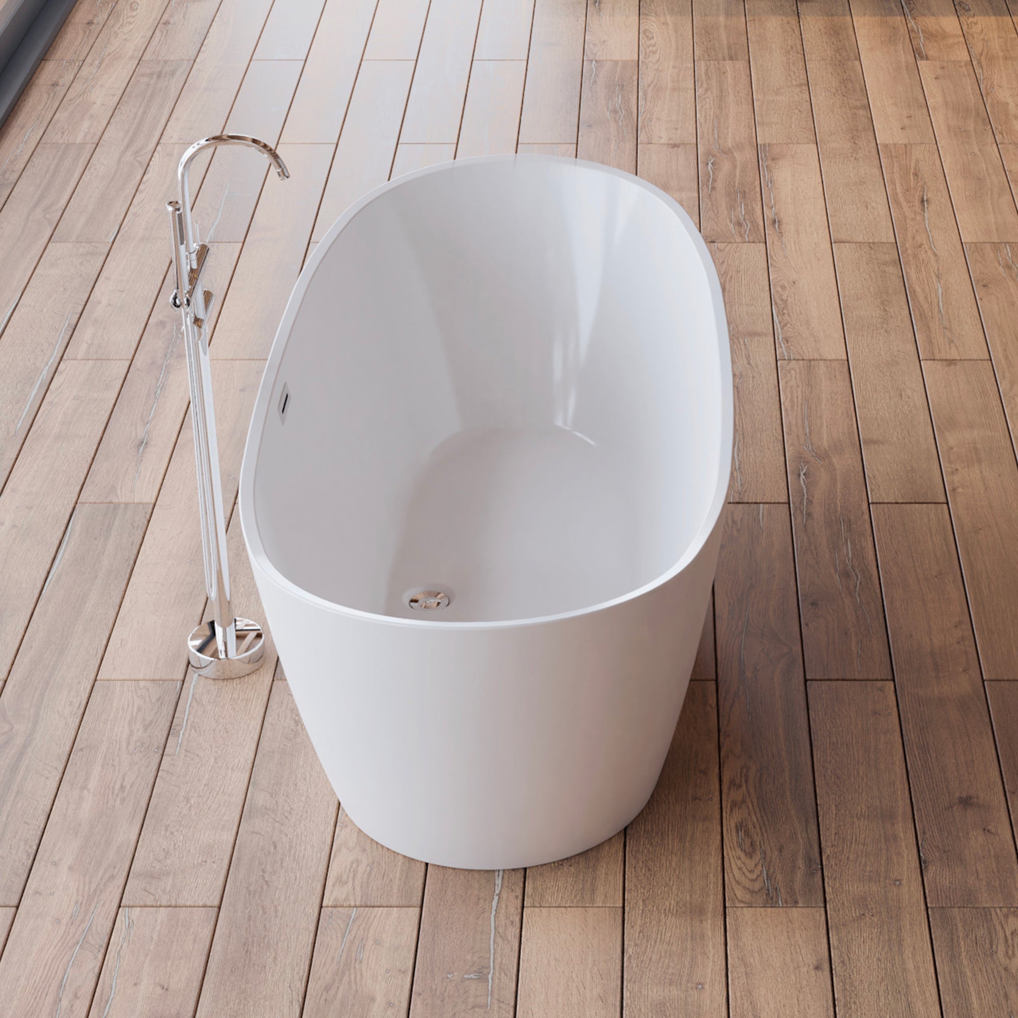 Baignoire Ilot Venecia 170 blanche 170 x80 x57 cm, by SPALINA - 5