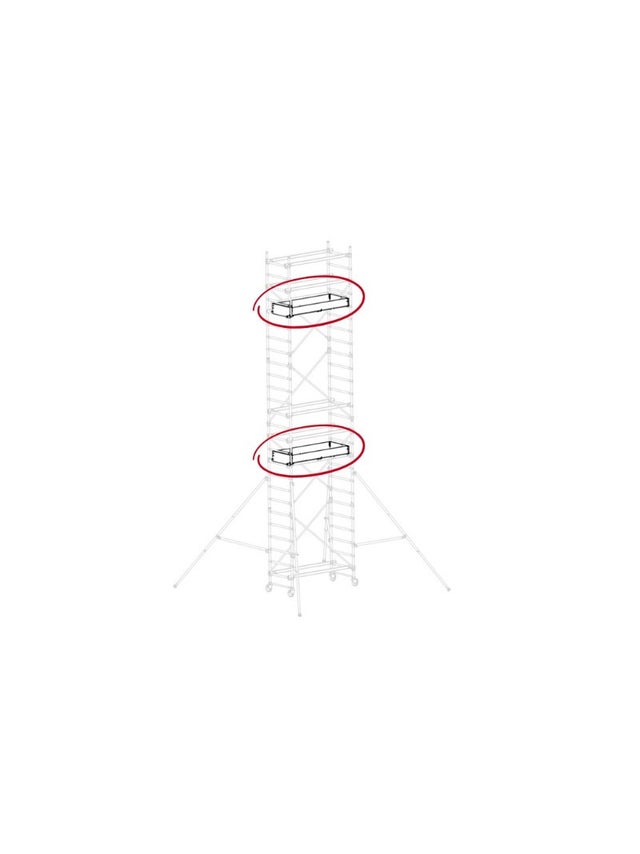 TUBESCA-COMABI-FC - RUNNER - Lot de 4 Plinthes
