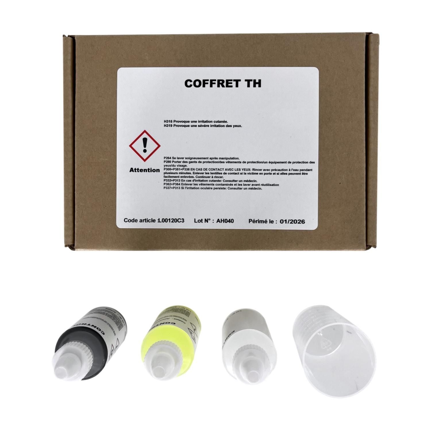 Test TH - Test Dureté Eau Kit Analyse Dureté De L'eau Multi Usage Fabrication Française - 4