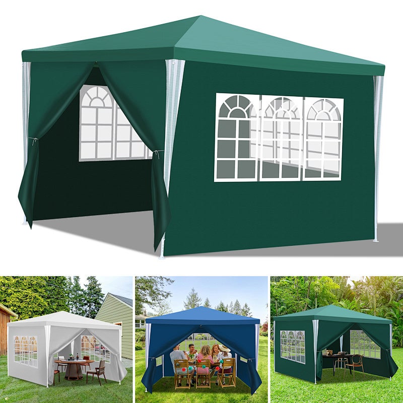 Altana ogrodowa 3*3 m, wodoodporna, zielona