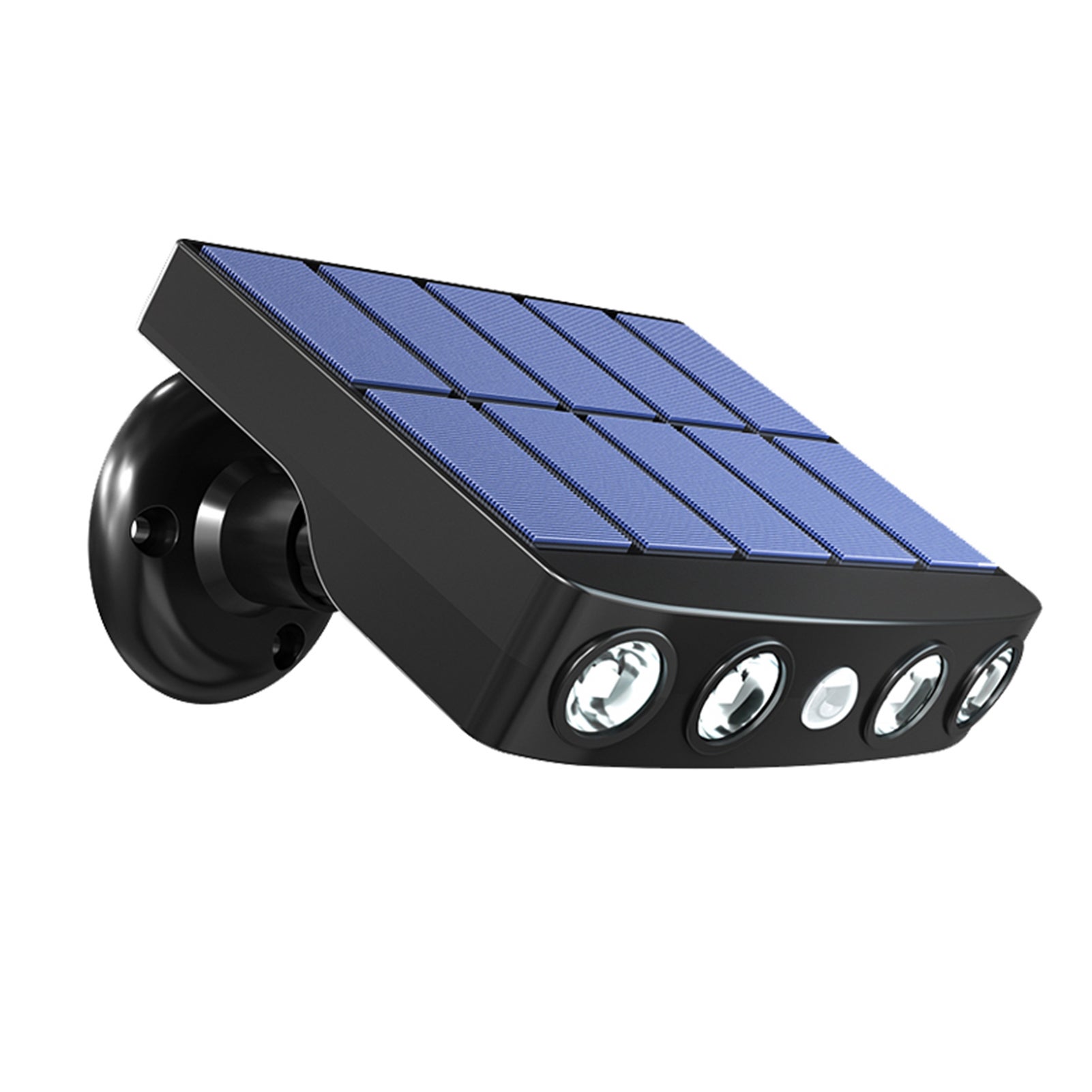 Zewnętrzna solarna lampa ścienna, ultracienka, wodoodporna LED - oświetlenie do ogrodu/ulicy/schodów, lampa podświetlana