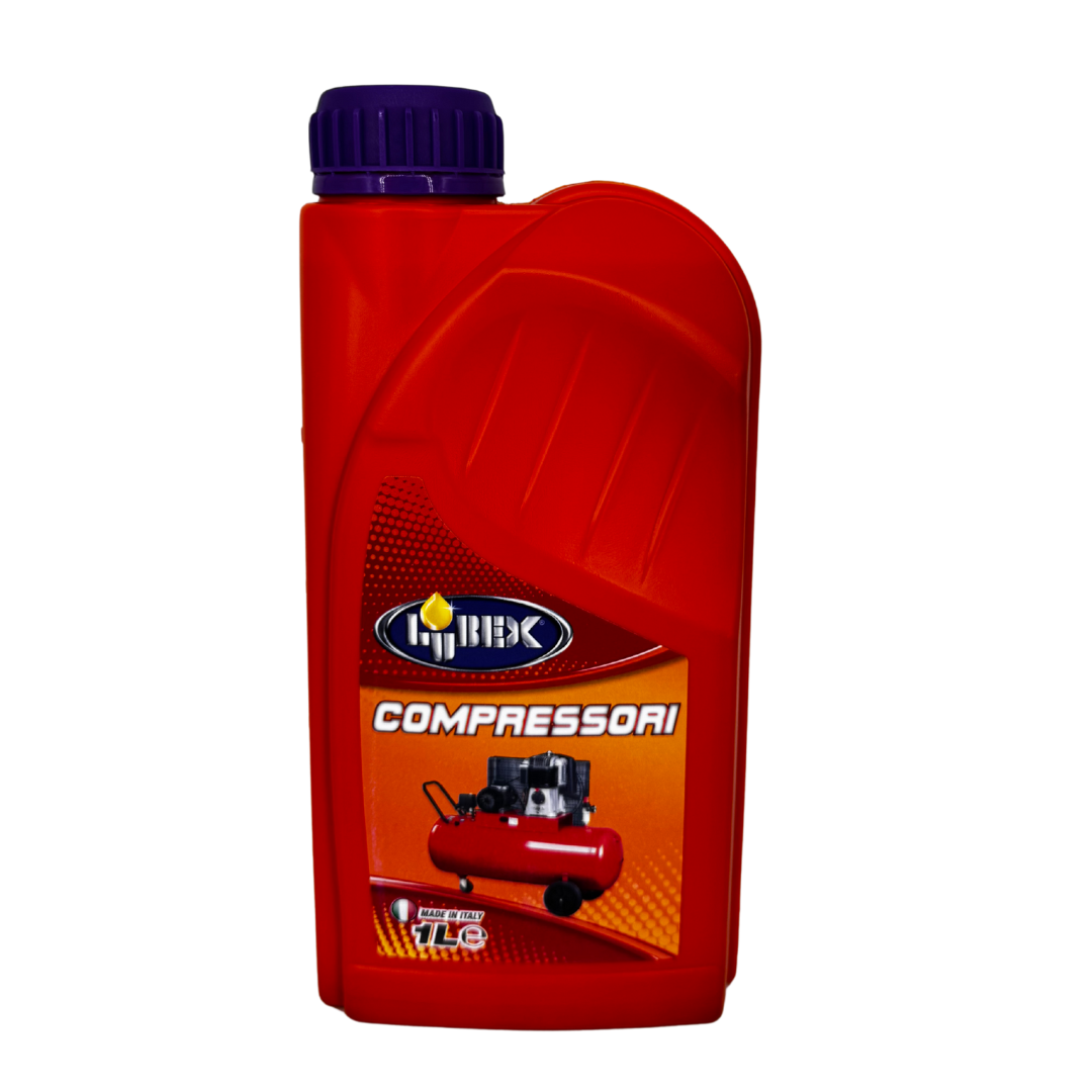 Lubex Spezialöl Für ölgeschmierte Kompressoren – 1 Liter, Made In Italy | Hochwertiges Kompressorenöl Für Längere Lebensdauer