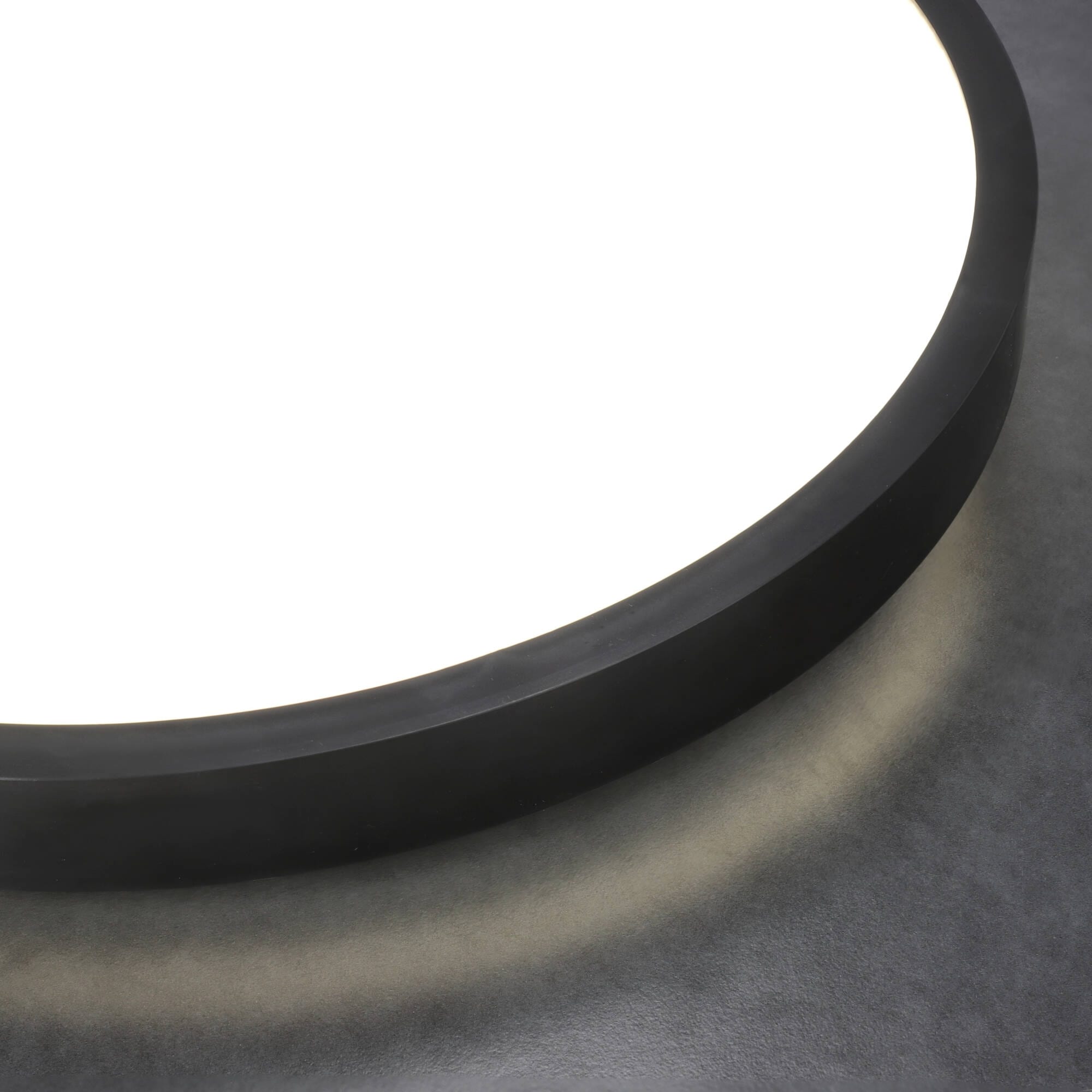 Plafon LED PERETI 24W czarny pierścień 35cm, 4000K barwa neutralna, 2400lm, IP44, 220-240V EDO SOLUTIONS - 4