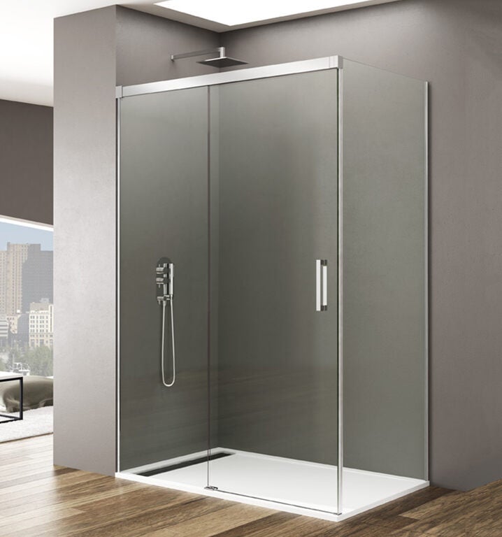 Soffione Doccia Angle Simple In Ottone Cromato 5 Cm: Fisso E Regolabile Ad Alta Pressione