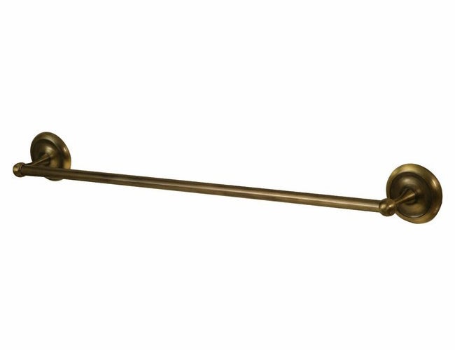 Wieszak na ręczniki Deco pojedynczy, kolor antyczny mosiądz, dł. 460 mm
