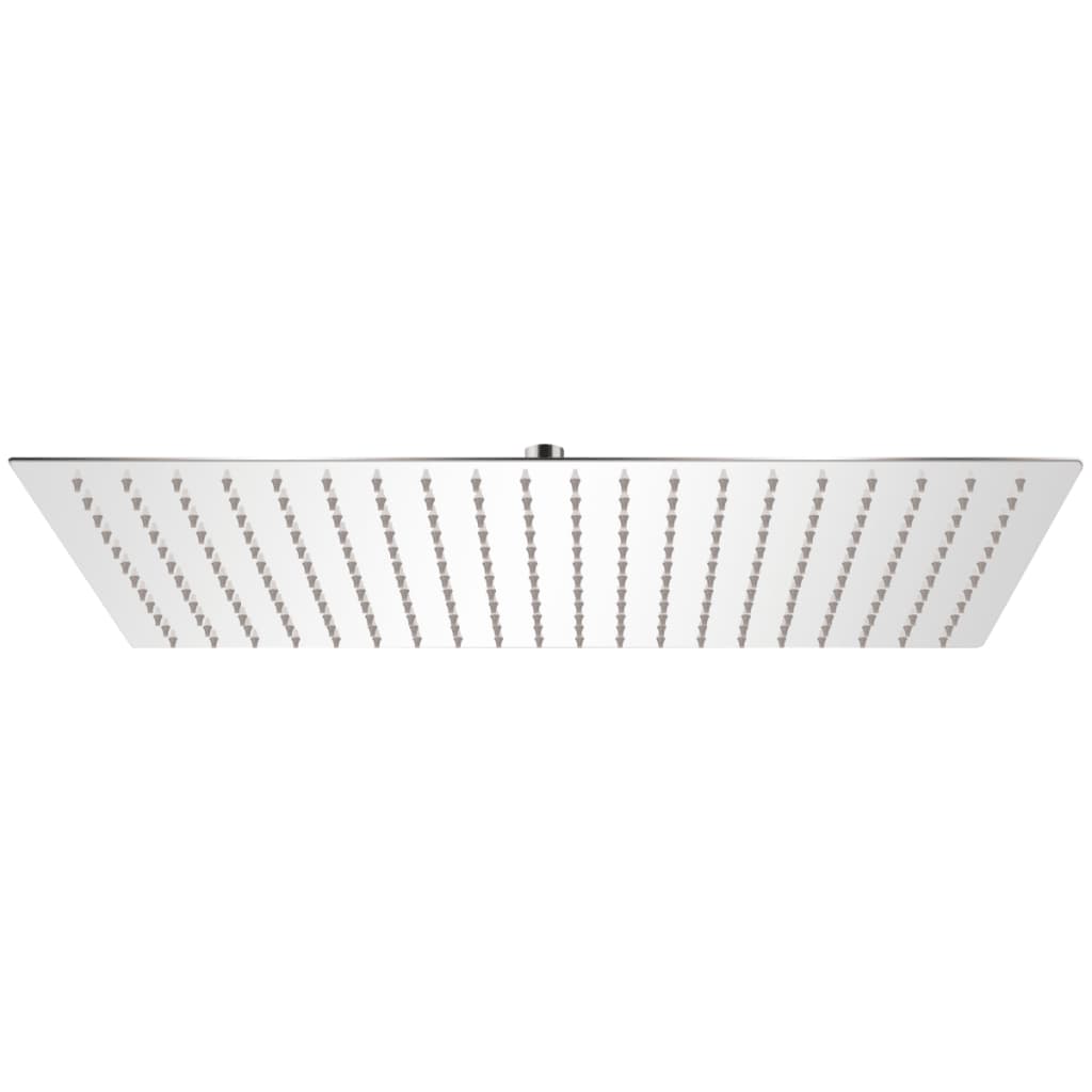 VIDAXL Tete de douche plongeante rectangulaire acier inoxydable