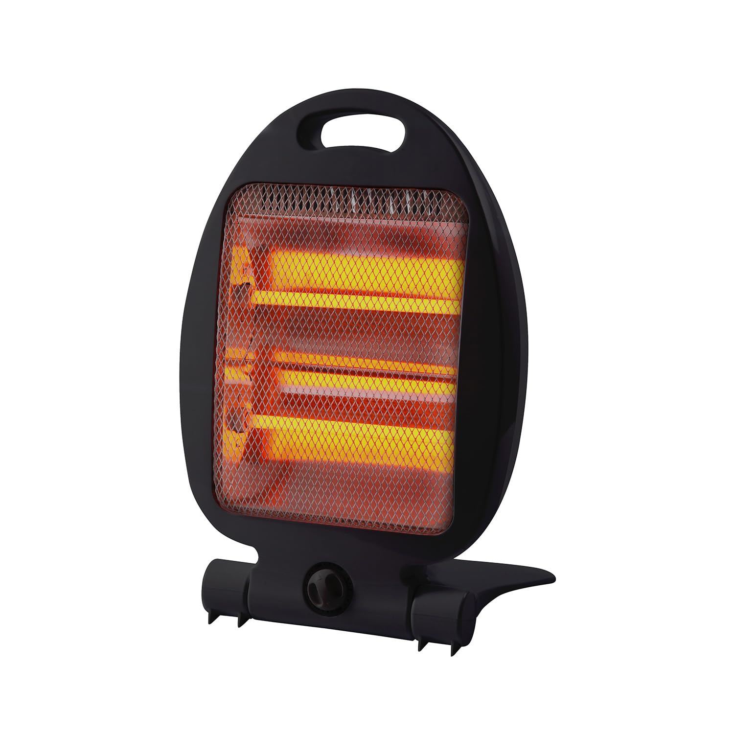 Wintem Stufa A Quarzo Infrarossi 1200W - Compatta E Leggera Con Sicurezza Antiribaltamento, Riscalda Fino A 12 Mq, Ideale Per Casa E Ufficio