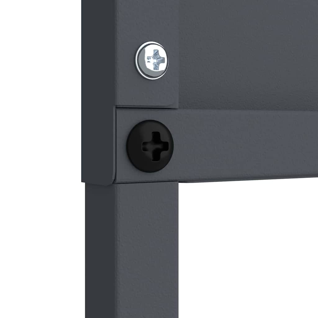 Écran de confidentialité de jardin Anthracite 50 x 140 cm vidaXL - 5