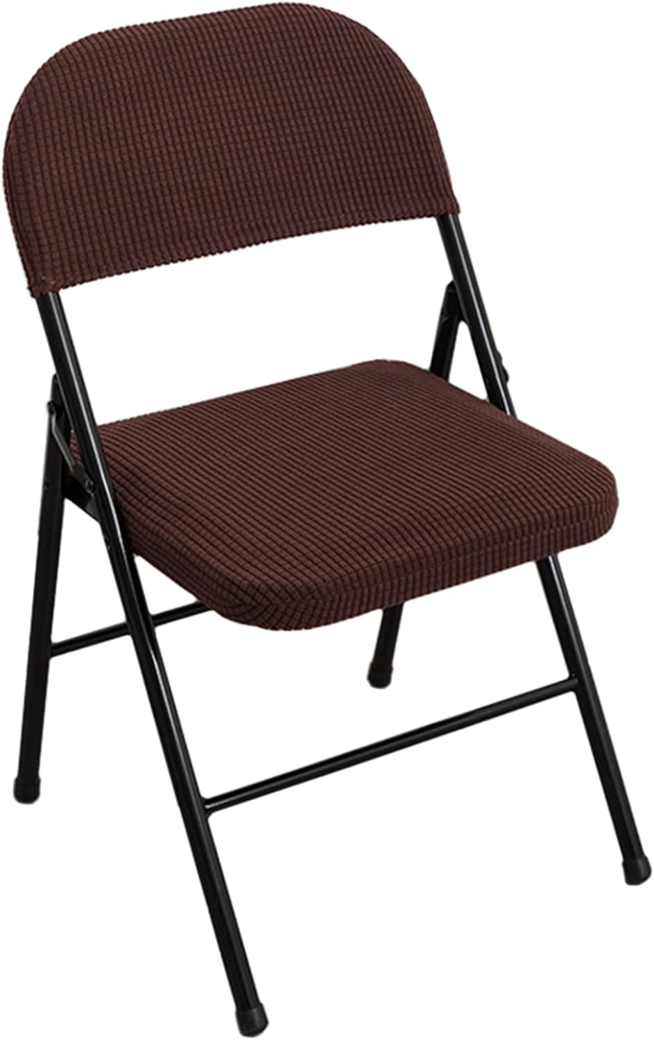 (B) 4 szt. pokrowców na krzesła do jadalni, zmywalny i wymienny, rozciągliwy pokrowiec ochronny na krzesło składane, pokrowiec na siedzisko + pokrowi