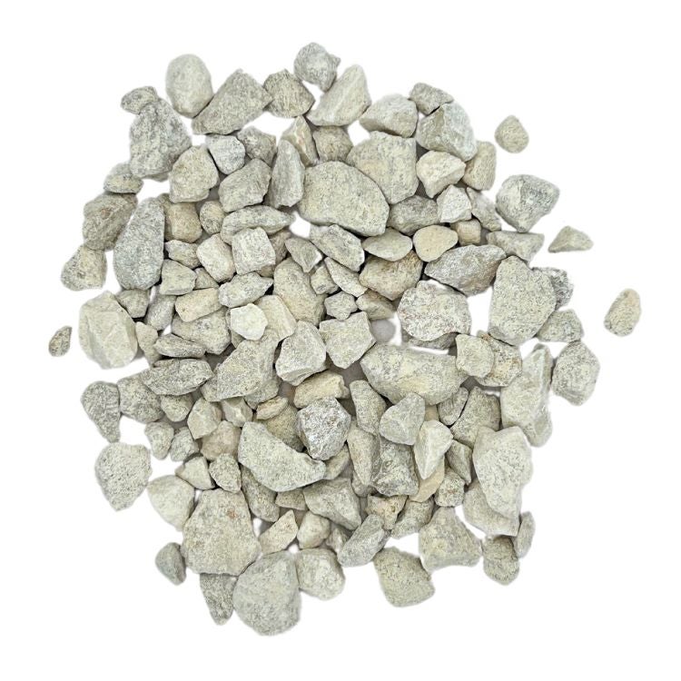 Pack +/- 1,5T ≃ 20M² (2 X 750Kg) Gravillon ECO Blanc/Gris/Beige Calcaire Ø 6/14 mm - Livraison STANDARD - 2