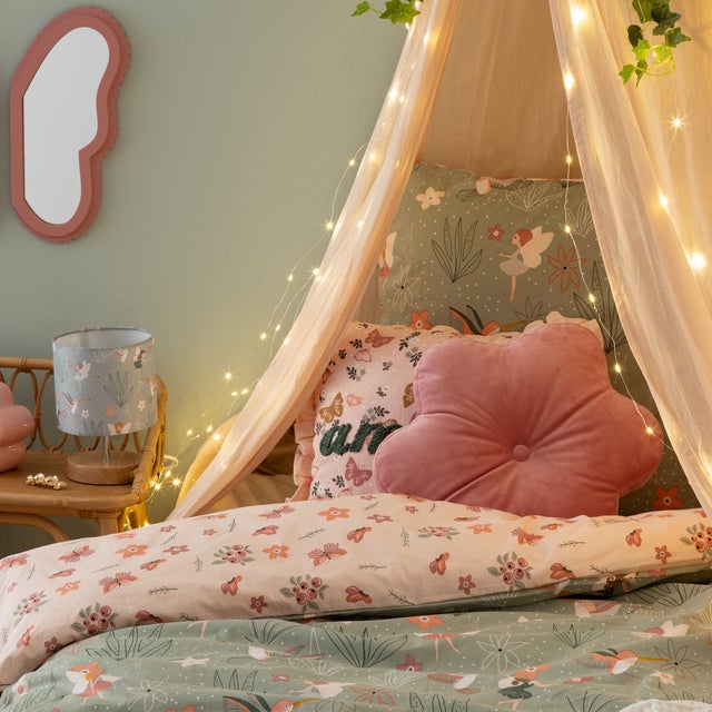 Coussin fleur 