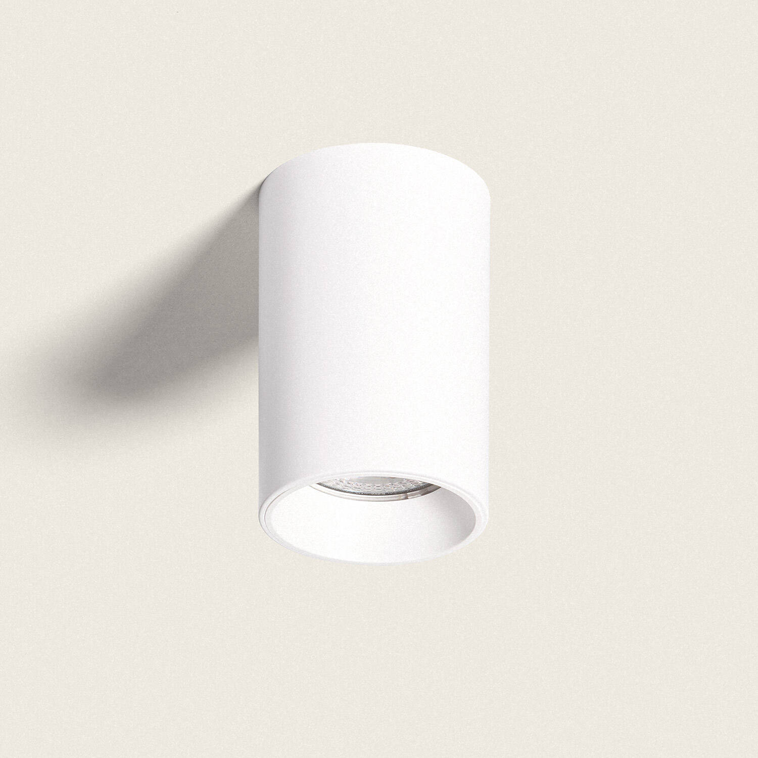 Plafonnier Rond Traxim M Blanc