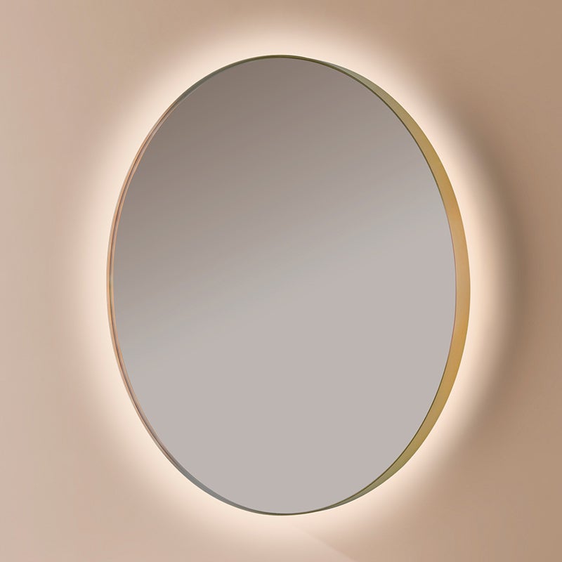 Miroir LED Salle De Bain - Rétroéclairé Et éclairé - 16x24 Pouces - Sans Cadre - Neuf